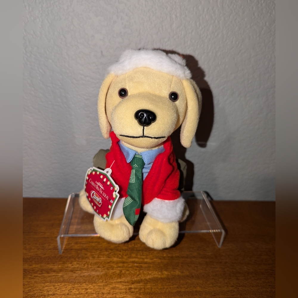 Raising Cane’s Limited Edition 2022 National Lampoon's Christmas Vacation dog.